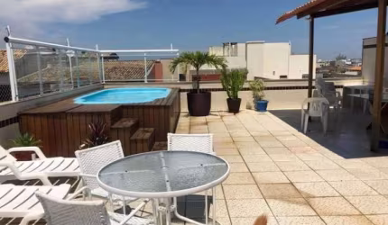 Cobertura com 4 quartos à venda na Rua Salvador de Mesquita, Recreio dos Bandeirantes, Rio de Janeiro por R$ 1.510.000