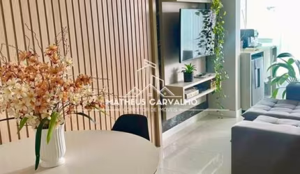 Apartamento à venda no Vila de Espanha em Feira de Santana-BA, Mobiliado, 2 quartos, 1 suíte, 1 sala, 2 banheiros, 1 vaga, 60m².