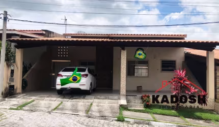Casa em Condomínio de Luxo na Pedra do Descanso, Feira de Santana-BA: 3 quartos, 1 suite, 1 sala, 2 banheiros, 2 vagas, 150m².