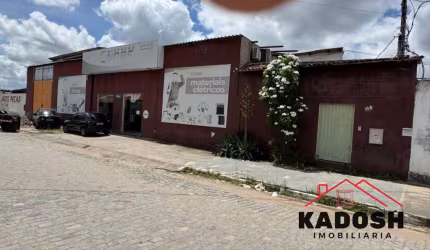 Galpão Comercial para Locação em Feira de Santana-BA, Bairro Santo Antônio dos Prazeres: 2 Salas, 1 Banheiro, 1 Vaga, 1.000m².