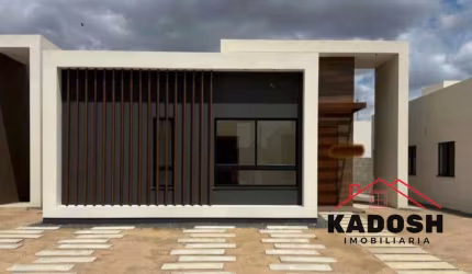 Imperdível Casa em Condomínio à Venda em Feira de Santana-BA, Bairro Registro: 3 Quartos, 1 Sala, 2 Banheiros, 3 Vagas de Garagem, 92,32m²!