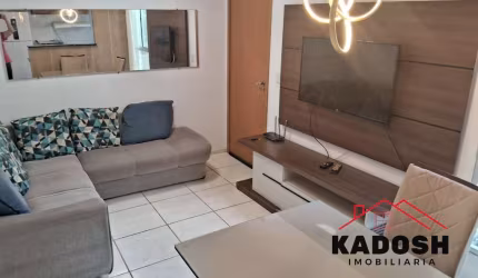 Apartamento mobiliado para locação no Condominio Parque Flora localizado no Sim em Feira de Santana
