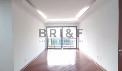 Apartamento para locação, 135m², 4 quartos sendo 2 suítes, varanda e 2 vagas. Brooklin, SP.
