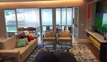 Apartamento mobiliado com 3 dormitorios suites, 3 vagas para locaçao no Campo Belo