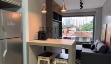 APARTAMENTO PARA LOCAÇÃO NO BROOKLIN - HABITARTE VERDE 41 M², 1 DORM, 1 VAGA MOBILIADO - SÃO PAULO