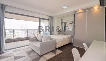 Aluguel no HABITARTE Prédio Residencial - Apartamento de 1 Quarto no Brooklin
