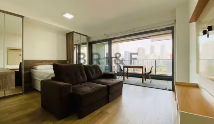 APARTAMENTO PARA LOCAÇÃO HABITARTE 41 M², 1 DORM, 1 VAGA, MOBILIADO - BROOKLIN - SÃO PAULO