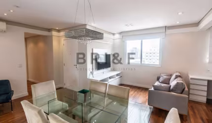 APARTAMENTO PARA ALUGAR COM 97M²,MOBILIADO, 1 SUÍTE E 1 VAGA NO ITAIM BIBI