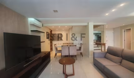 Apartamento para venda e locação - Duplex - 2 suítes, 2 vagas, 172m² Brooklin