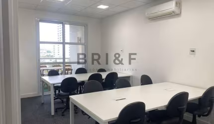 Sala/Conjunto Comercial mobiliada na Chucri Zaidan