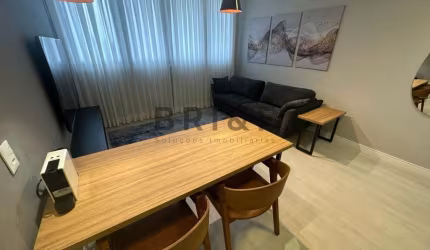 Apartamento para alugar - 38m² - 1 dormitório, 1 vaga - mobiliado - Chácara Santo Antônio