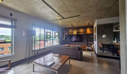Apartamento para alugar mobiliado com 1 dormitório, 1 banheiro, 1 vaga - 74m2 - Alto da Boa Vista