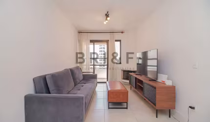 Apartamento mobiliado - 85m² - 3 dormitórios (1 suíte), 2 vagas - Brooklin