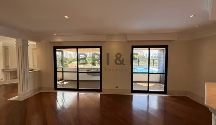 APARTAMENTO  A VENDA E LOCAÇÃO COM 216M², 3 DORMITÓRIOS, 3 SUÍTES E 3 VAGAS NO BROOKLIN