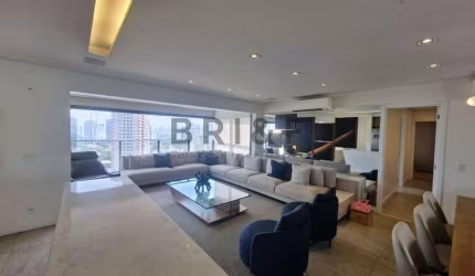 Apartamento para venda ou locação com 3 suítes, 3 vagas , semi-mobiliado -  146 m2 - Brooklin