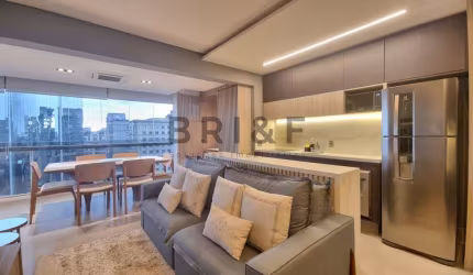 Apartamento para locação com 1 dormitório(1 suíte), 1 vaga, 52m² - Vila Olímpia- São Paulo