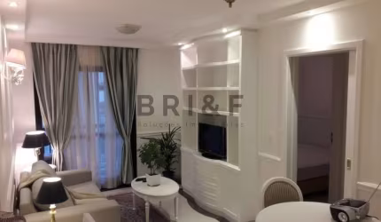 Apartamento para locação com 1 dormitório, 1 vaga,  mobiliado em Moema