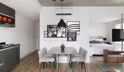 Apartamento para locação, 63m², 1 suíte, 1 lavado, varanda e 1 vaga. Cidade Monções, SP.