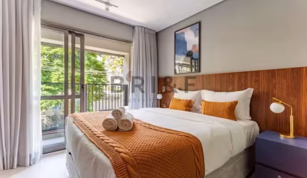 Apartamento studio para alugar - 25m² - mobiliado - Brooklin