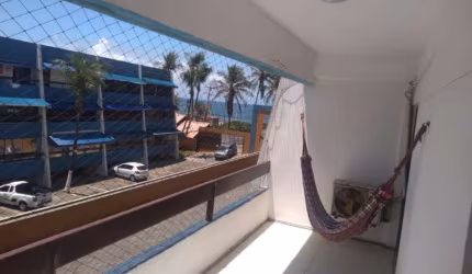 Flat - 50 m²  - Varanda  - Vista Mar - 1 Vaga de Garagem