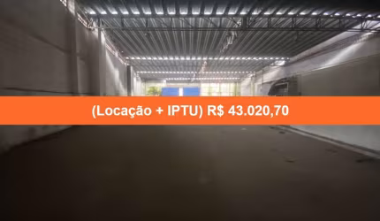 Galpão - Calçada - 1.500,00 m² de área construída e um total de 1.780,00 m² - Vagas para Caminhões