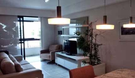 1 Quarto e Sala - 58 m² - Varanda - 1 Vaga de Garagem