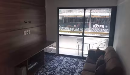 Quarto e Sala - 43 m² - Varanda - Nascente - Mobiliado - Área de Serviço - 1 Vaga de Garagem