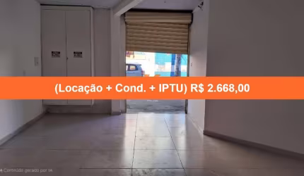 Loja Comercial para Locação em Itapuã - Salvador - 28 m² de Área Útil.