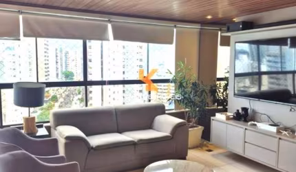 4 Suítes - 196 m² - 2 Varandas - Armários - Lavabo - Quarto de Serviço - 2 Vagas de Garagem