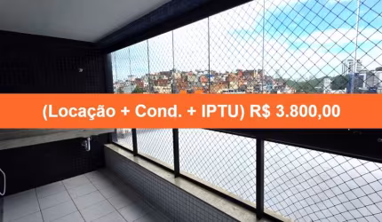 2 Quartos - 1 Suíte - 64 m² - 2 Varandas - Área de Serviço - 1 Vaga de Garagem