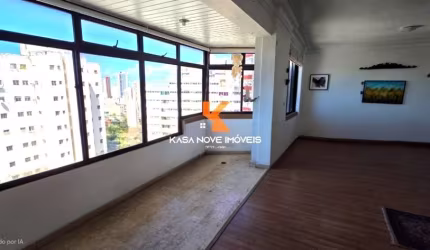 Apartamento à Venda em Salvador-BA, Bairro Graça: 4 Quartos, 2 Suítes, 2 Salas, 5 Banheiros, 3 Vagas, 169m².