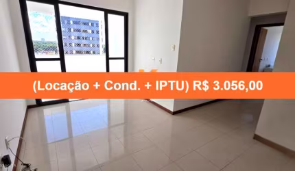 Aluguel de apartamento no Stiep, Salvador-BA: 3 quartos, 1 suíte, 2 salas, 3 banheiros, 1 vaga, 93,31m².