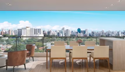 4 Suítes - 164 m² - Varanda gourmet - Recarga para Carro Elétrico - 3 Vagas de Garagem