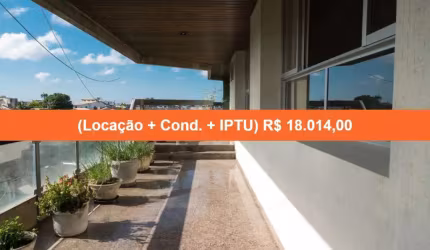 4 Suítes - 800 m² - Varanda - 2 Quartos de Serviço - 4 Vagas de Garagem.