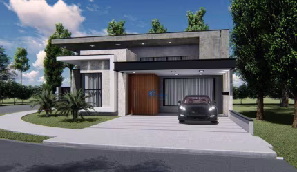 Casa com 3 dormitórios à venda, 255 m² por R$ 2.400.000,00 - Condomínio Piemonte - Indaiatuba/SP