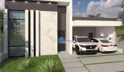 Casa com 3 dormitórios à venda, 187 m² por R$ 1.680.000,00 - Condomínio London Park - Indaiatuba/SP