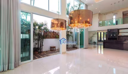 Sobrado com 5 dormitórios à venda, 319 m² por R$ 1.800.000,00 - Jardim Amstalden Residence - Indaiatuba/SP