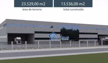 Galpão Industrial com Estrutura Inovadora para Venda ou Locação