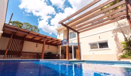 Sobrado com 4 suítes para alugar, 550 m² por R$ 17.588/mês - Condomínio Villa Romana - Indaiatuba/SP