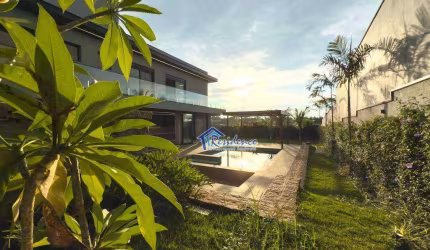 Sobrado com 4 suítes à venda, 680 m² por R$ 6.800.000 - Reserva Petrus - Indaiatuba/SP