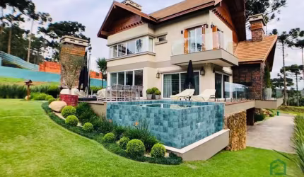 Casa em condomínio para venda, 5 quartos , Gramado/RS. - CA1981