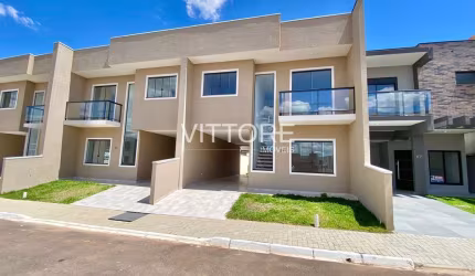 Sobrado em condomínio 135m² - 03 Dormitórios - Costeira - São José dos Pinhais