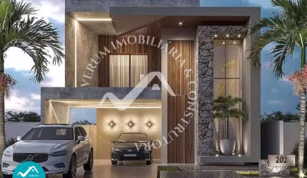 Cond. Vivenda das Marinas - Cond. Vivenda Das Marinas, Casa Duplex, 04 Suítes, Terreno + Planta Personalizada, Manaus Am.