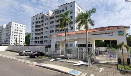 Cond. Residencial do Bosque - Flores - Condomínio Residencial do Bosque Flores, 03 Qtos, 01 Suíte, aluga-se.