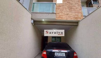 Sobrado com 3 dormitórios à venda, 115 m² por R$ 848.000,00 - Vila Alice - Santo André/SP
