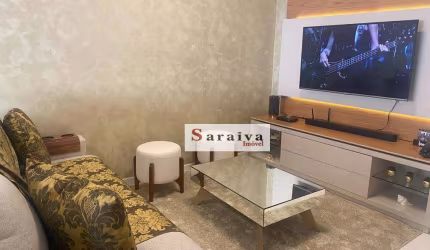 Flat com 2 dormitórios à venda, 72 m² por R$ 636.000 - Pitangueiras - Guarujá/SP