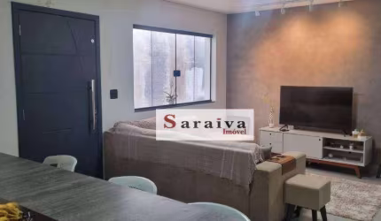 Casa com 3 dormitórios à venda, 150 m² por R$ 720.000 - Jardim Hollywood - São Bernardo do Campo/SP
