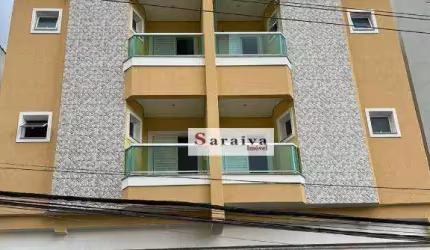 Cobertura com 3 dormitórios à venda, 186 m² por R$ 925.000 - Campestre - Santo André/SP