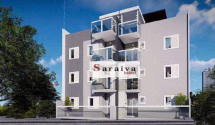 Apartamento com 2 dormitórios à venda, 68 m² por R$ 435.000 - Vila Curuçá - Santo André/SP