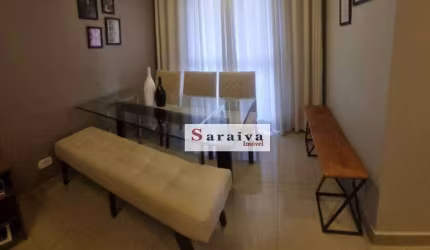 Apartamento com 2 dormitórios à venda, 47 m² por R$ 336.000 - Taboão - São Bernardo do Campo/SP